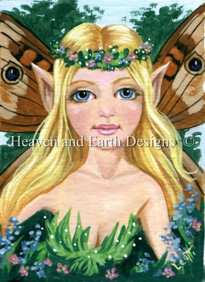 Diamond Painting Canvas - QS Meadow Fairy - Click Image to Close